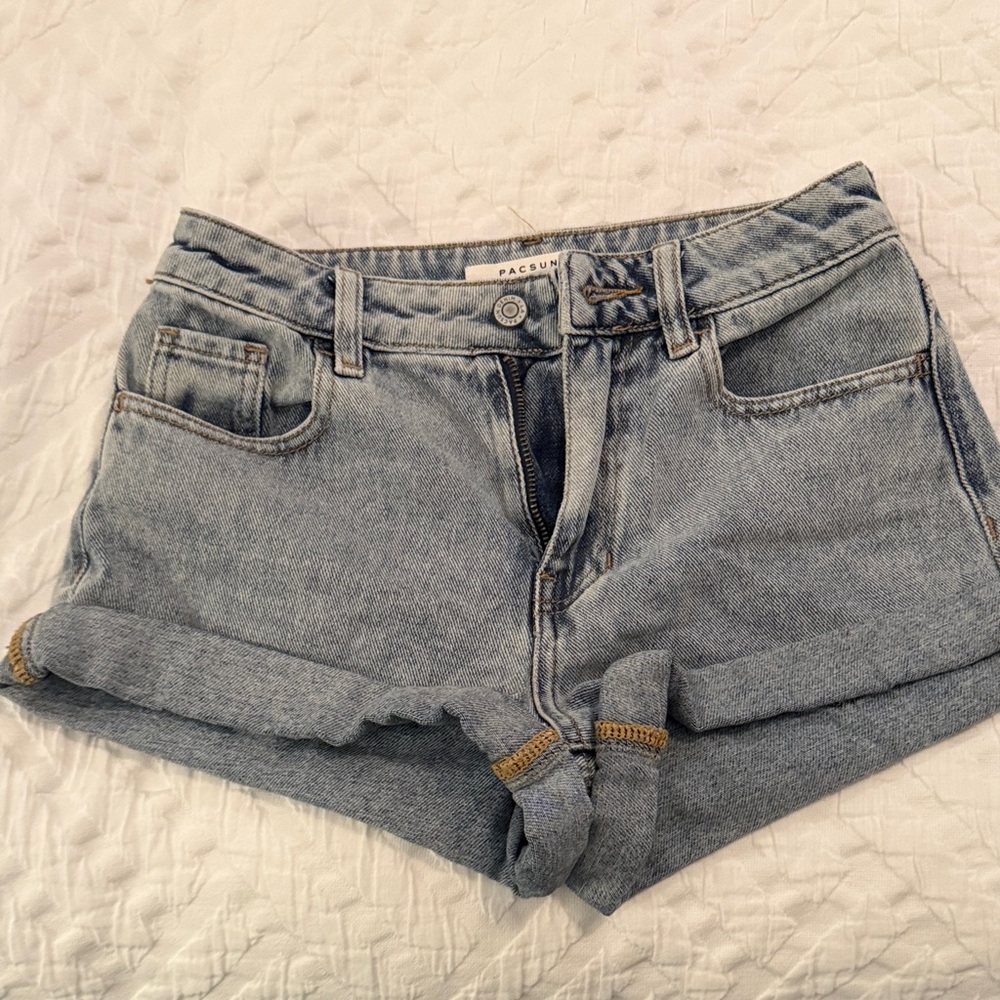 PacSun Light Blue Jean Shorts